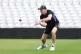 England's Zak Crawley catching during a nets session at Tren