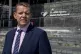 Leader of Plaid Cymru Rhun ap Iorwerth stands outside the Se