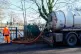 A tanker pumping out excess sewage from the Lightlands Lane 