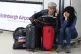 Passengers at Edinburgh Airport, as widespread IT outages af