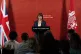 Chancellor of the Exchequer Rachel Reeves during a press con