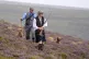 Shooters on the moors in the Lammermuir Hills, near Gifford,