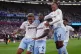 Aston Villa's Jhon Duran (centre) celebrates scoring their s