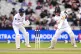 England's Harry Brook (right) in action during day two of th