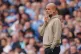 Manchester City manager Pep Guardiola on the touchline durin