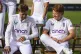England's Joe Root and Ollie Pope before the team group phot