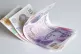 A view of £5, £10, £20 and £50 banknotes