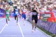 Great Britain's Ben Sandilands (right) wins the Men's 1500m 