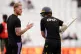 England's Ben Stokes (left) and Ollie Pope before day three 