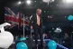 Reform UK leader Nigel Farage speaking during the party's an