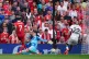 Liverpool's Luis Diaz scores their side's second goal of the