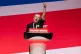General Secretary of the Unite union, Sharon Graham speaks d