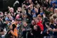 Chelsea's Lauren James (left) celebrates with fans after sco