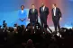 (left to right) Tory leadership candidates, Kemi Badenoch, R