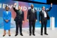 (left to right) Tory leadership candidates, Kemi Badenoch, R