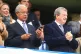 Lord Ouseley (left), chairperson of the Kick it Out campaign