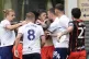 Blackburn Rovers' Owen Beck being confronted by Preston Nort