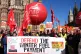 Campaigners take part in a protest against the Government's 