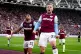 West Ham United's Jarrod Bowen (centre) celebrates scoring t