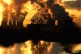 Emissions from the Drax plant near Selby on a winter's day