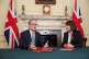 Prime Minister Sir Keir Starmer meeting Chancellor of the Ex