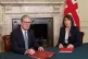 Prime Minister Sir Keir Starmer meeting Chancellor of the Ex