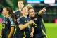 Scotland's Kirsty Hanson (left) celebrates with Sophie Howar