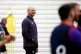 England head coach Steve Borthwick during a training session