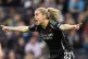 Arsenal's Alessia Russo celebrates after scoring the opening