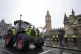 Farmers protest in central London over the changes to inheri