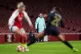 Arsenal interim manager Renee Slegers on the touchline durin