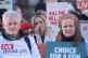 Fears: Protesters against assisted suicide outside Parliamen