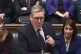 Screen grab of Prime Minister Sir Keir Starmer speaking duri