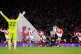 Arsenal's William Saliba celebrates scoring their side's sec