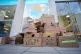 Empty cardboard boxes outside Foxtons in London, following a