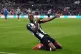 Newcastle United's Alexander Isak celebrates scoring their s