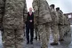 Defence Secretary John Healey meets British personnel at the
