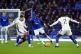 Everton's Abdoulaye Doucoure and Chelsea's Levi Colwill (lef
