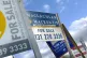 For sale signs outside homes in a street in Loanhead near Ed