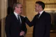Prime Minister Sir Keir Starmer with French President Emmanu
