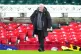 Wales head coach Warren Gatland during a training session at