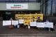 Activists from Fossil Free London and Green New Deal Rising 