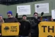 Activists from Fossil Free London and Green New Deal Rising 