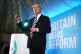 Reform UK leader Nigel Farage speaking during the Reform UK 