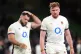 England's Ellis Genge (left) reacts following the Men's Six 