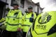 Police Scotland officers in Glasgow