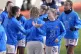 Chelsea's Keira Walsh greets her new teammates on her debut 