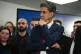 Energy Security and Net Zero Secretary Ed Miliband looks on 