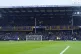 Everton fans holding banners in the stands before the FA Cup