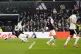 Liverpool's Darwin Nunez (second left) misses an opportunity
